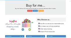 Desktop Screenshot of buy4me.org